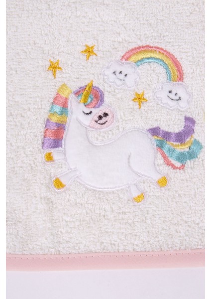 Unicorn Nakışlı Yenidoğan Bebek Hastane Çıkış Seti 8 Parça