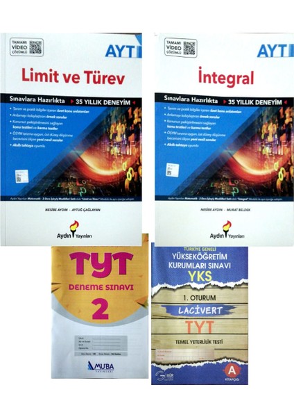 Limit-Türev+Integral Fasikülleri (Muba+Gür Denemeli)