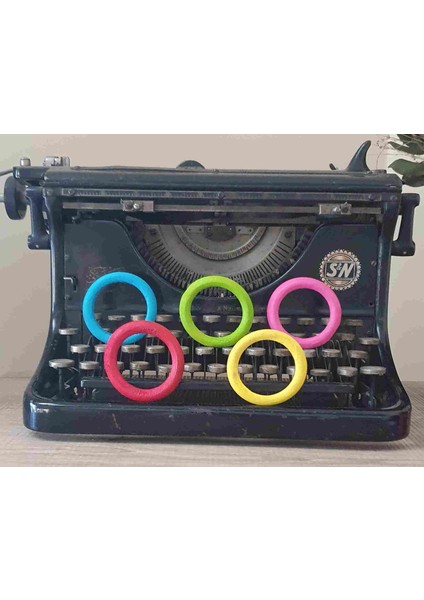 Waldorf Montessori Peg Bebek Mini Insancık + Halka Boyalı 5'erli Set fırsatları