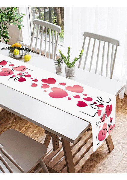 Sevgililer Günü Özel Tasarım Dijital Baskılı Süet Runner fiyatları