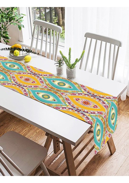 Real Homes Dijital Baskılı Özel Tasarım Süet Runner fiyatları