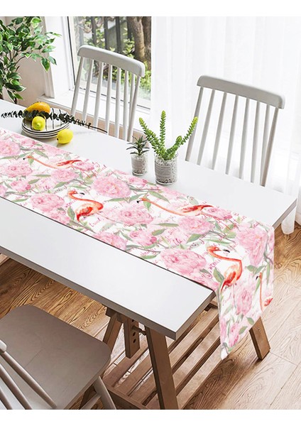 Flamingo Desenli Dijital Baskılı Süet Runner fiyatları