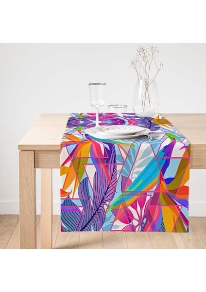 Summer Özel Seri Dijital Baskılı Modern Süet Runner