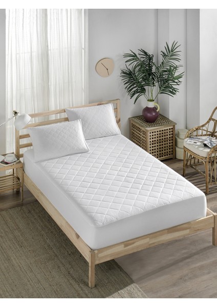 Yatak Koruyucu Kapitone Fitted Pamuk