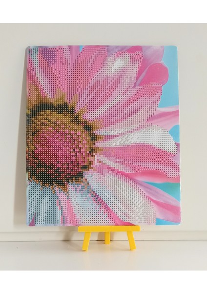 Boncuklu Taşlı Mozaik Elmas Goblen Pano Tablo Resim Puzzle Çocuklar İçin 21 x 25 cm