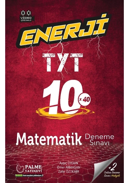 Palme Yayıncılık Enerji TYT Matematik 10 Deneme Sınavı