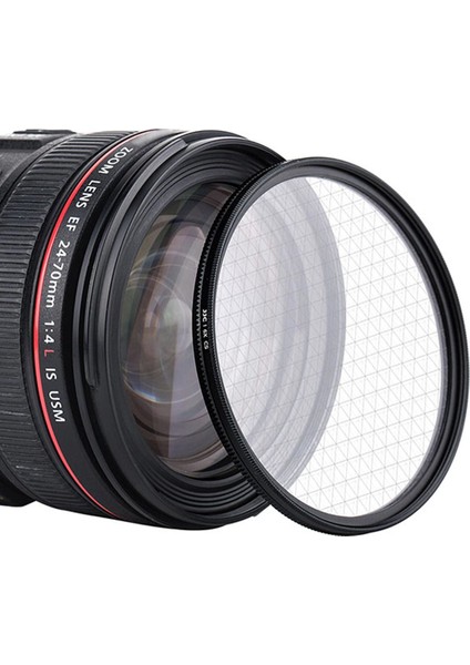 77MM Star 6x Yıldız Filtre