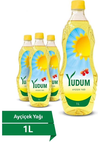 Ayçiçek Yağı 1 Lt x 4