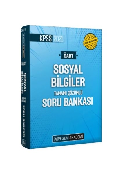 2021 KPSS ÖABT Sosyal Bilgiler Soru Bankası