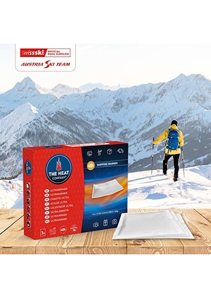 The Heat Company 40 Saat 3 Adet  Theheatcompany Ultrawarmer  Nakliye ve Operasyon Isıtıcı