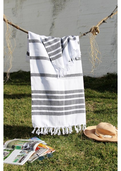 Pamuklu 100 x 180 cm Peştemal Plaj Havlusu Jakarlı