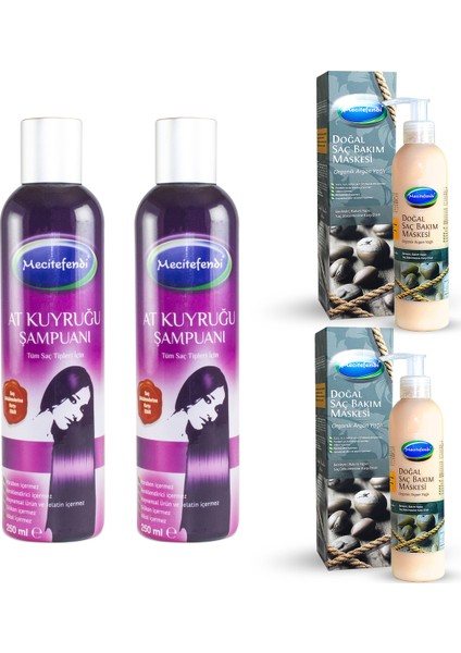At Kuyruğu Şampuanı + Saç Maskesi Set x 2 Adet