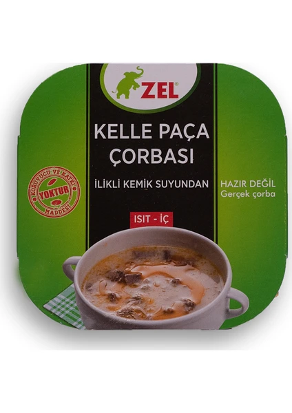 Kase Kelle Paça Çorbası 250 ml - Ilikli Kemik Suyundan