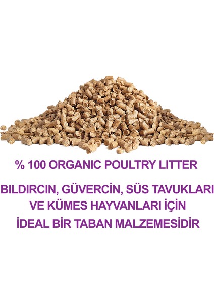 Bonny Nice Bıldırcın Güvercin Keklik Süs Tavukları Kafes Altlığı 1.8 kg 3 L x 10 Paket