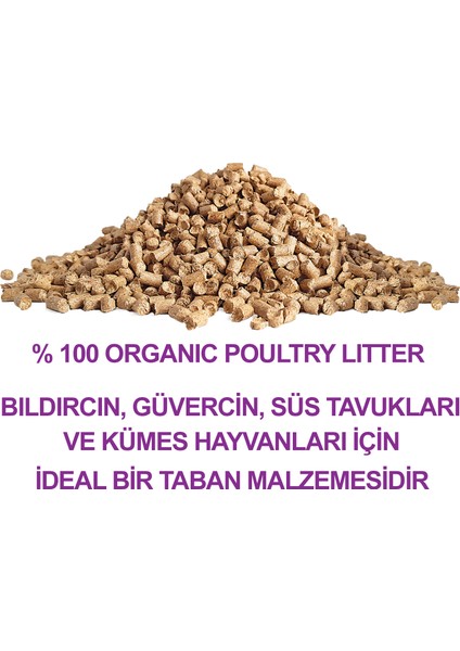 Bıldırcın Güvercin Keklik Süs Tavukları Kafes Altlığı 10 kg 20 L x 10 Paket modelleri