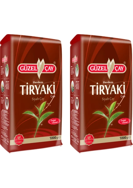 Güzel Çay Tiryaki 1000g Fırsat (x2 adet)