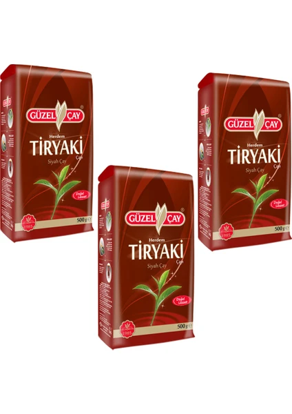 Güzel Çay Tiryaki 500g Fırsat (x3 Adet)