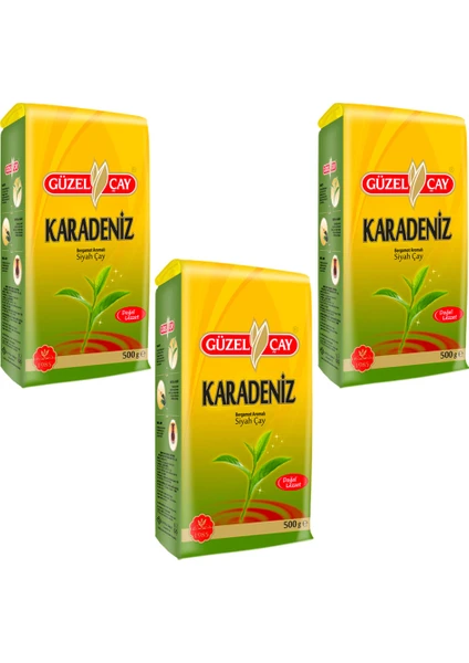 Güzel Çay Karadeniz 500g Fırsat (x3 adet)