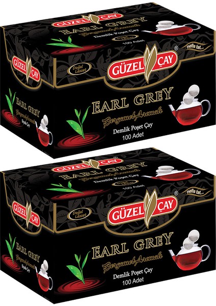 Güzel Çay Earl Grey 100'lü Fırsat (x2 adet)