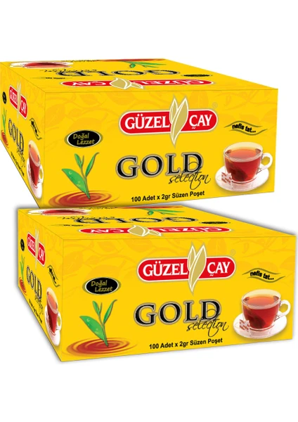 Güzel Çay Gold Selection 2GR*100 'lü Fırsat (x2 adet)