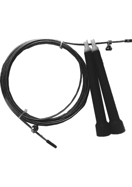Ayarlanabilir Pvc Tüplü Atlama Ipi 3 mt Siyah