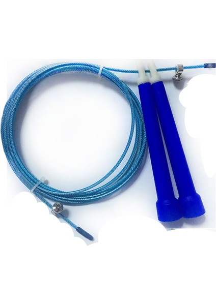 Ayarlanabilir Pvc Tüplü Atlama Ipi 3 mt Mavi