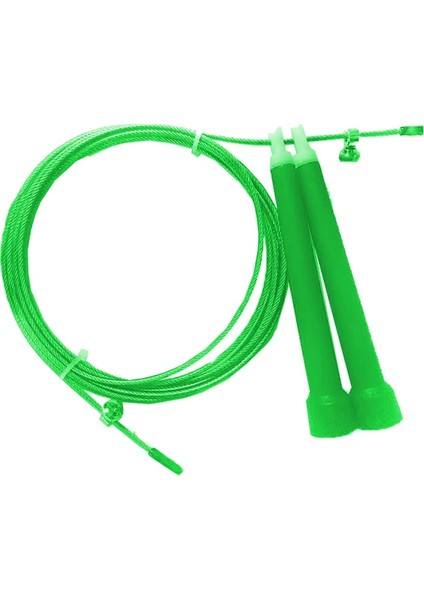 Ayarlanabilir Pvc Tüplü Atlama Ipi 3 mt Yeşil