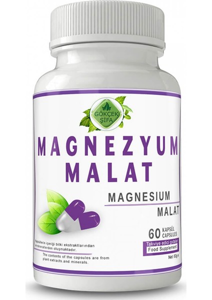 Magnezyum Malat Kapsül (Magnesium Malate Capsule)