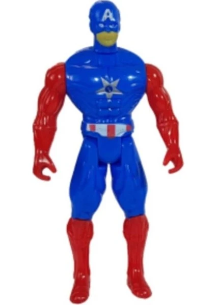 Blue Toys Süper Kahraman Kaptan Amerika Işıklı 22CM