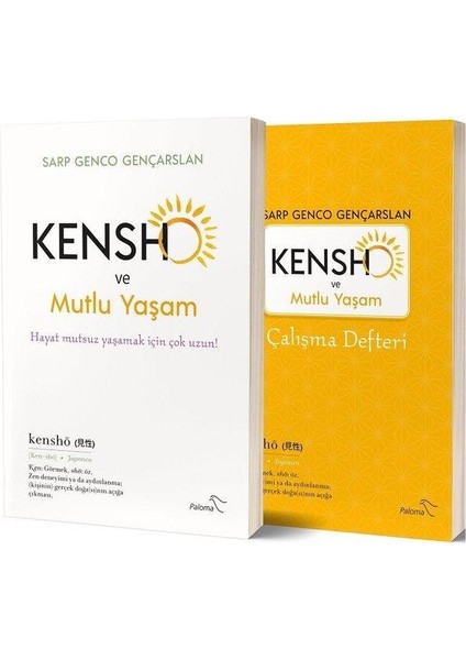 Kensho ve Mutlu Yaşam - Kitap ve Çalışma Defteri 2'li Set