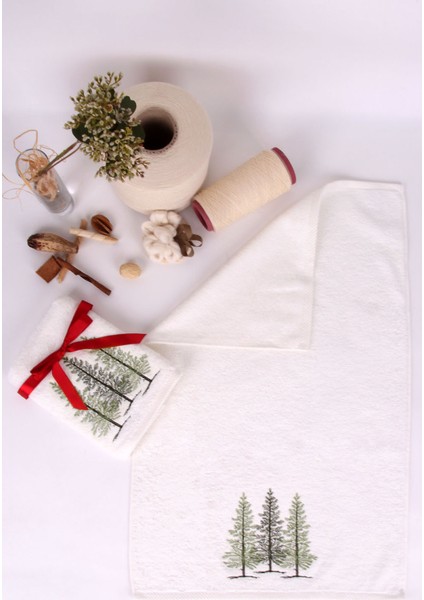 Pamuk 50 x 70 cm 2'li El Havlusu