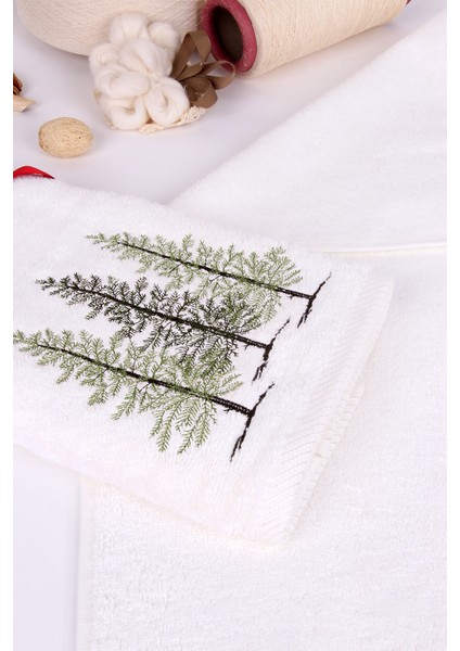 Pamuk 50 x 70 cm 2'li El Havlusu fiyatları