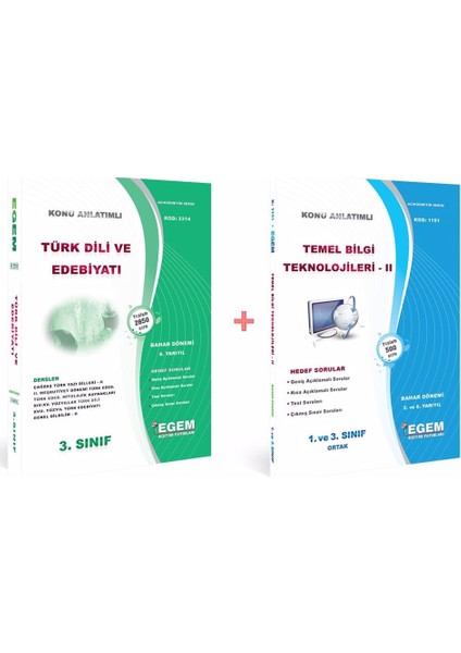 AÖF Türk Dili ve Edebiyatı 3. Sınıf 6. Dönem Tüm Dersler Bahar