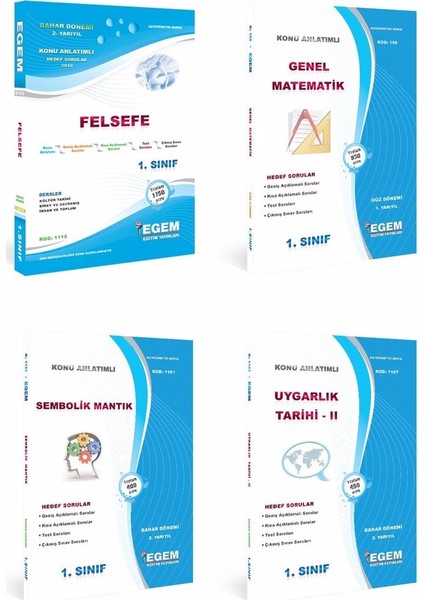 AÖF Felsefe 1. Sınıf 2. Dönem Bahar