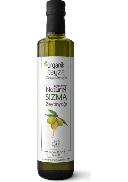 Sevinç Teyze Naturel Sızma Zeytinyağı 500 ml