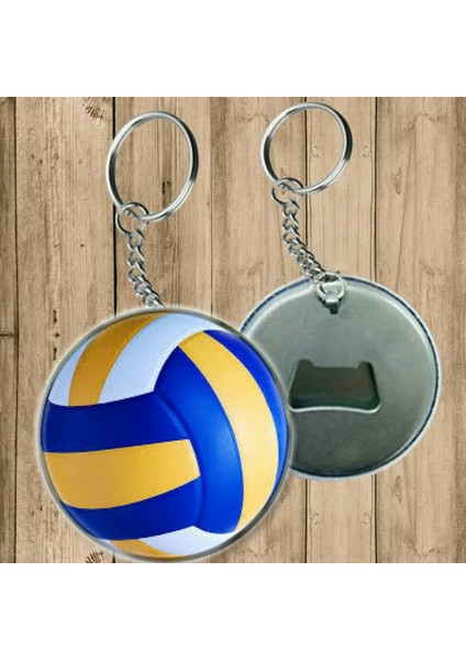 Voleybol Model - Açacaklı Anahtarlık