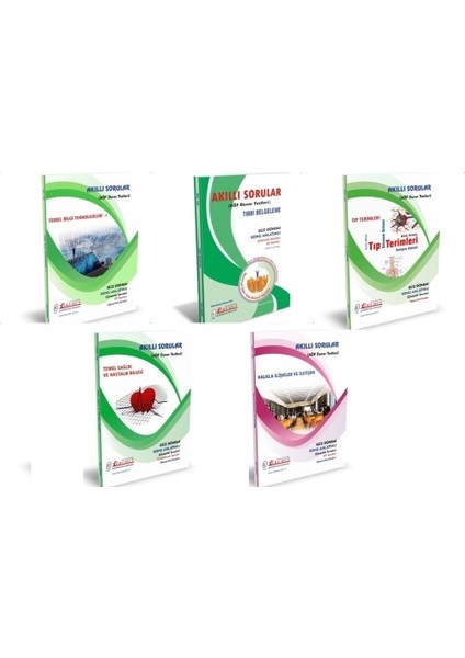 AÖF Tıbbi Dokümantasyon ve Sekreterlik 1. Sınıf 1. Dönem Modüller Set (Güz)