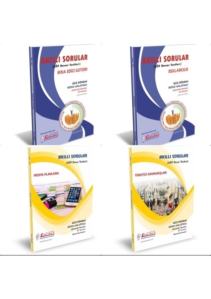 AÖF Marka İletişimi 2. Sınıf 3. Dönem Modüller Set (Güz)