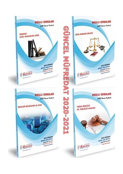 AÖF Adalet 2. Sınıf 3. Dönem Modüller Set "güz"