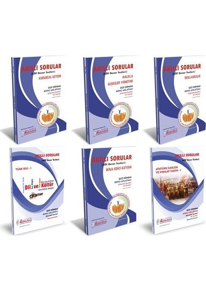 AÖF Halkla İlişkiler ve Reklamcılık 2. Sınıf 3. Dönem Tüm Dersler Set (Güz)