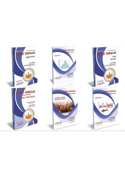 AÖF Maliye 2. Sınıf 3. Dönem Tüm Dersler Modüller Set (Güz)