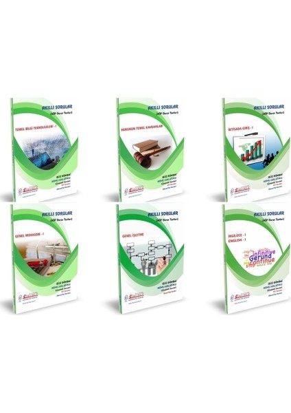 AÖF Uluslararası Ticaret ve Lojistik 1. Sınıf 1. Dönem Tüm Dersler Modüller Set (Güz)