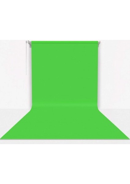 Kumaş Üzerine Boyama Yeşil Fon Seti 270 x 580 cm