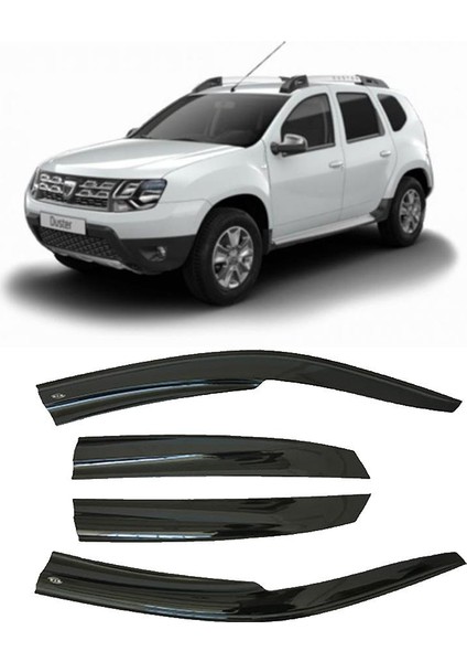 Dacia Oto Aksesuar Duster 2010-17 Sportif 4'lü Cam Rüzgarlık Seti fiyatları