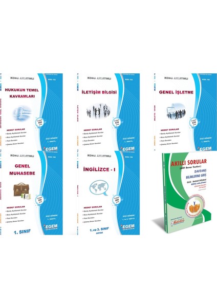 AÖF İnsan Kaynakları Yönetimi 1. Sınıf 1. Dönem Modüller Set (Güz)