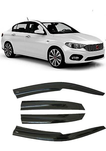 Fiat Aksesuar Egea 2015+ Model Sportif 4'lü Cam Rüzgarlık Seti fiyatları