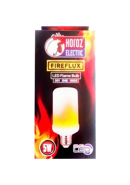 Fıreflux Alev Efektli LED Ampul E27