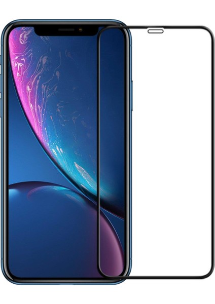 Apple iPhone Xr Vds Tam Kaplama Temperli Cam Ekran Koruyucu
