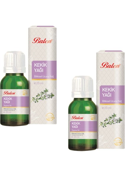 Kekik Yağı 20 ml x 2 'li