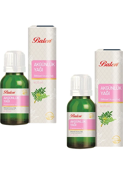 Akgünlük Yağı (Sığla Ağacı Yağı) 20 ml x 2 'li